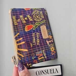 Consuela Zip Up Key Chain Wallet NWT